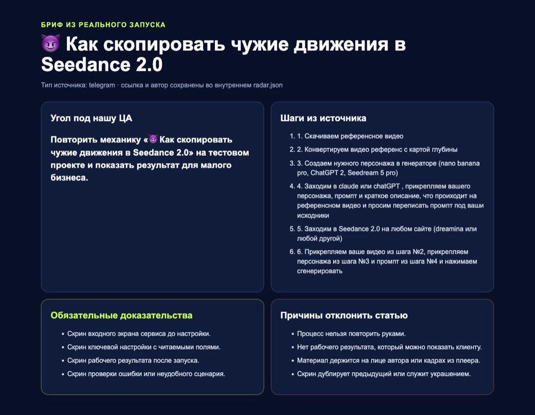 Редакционный план